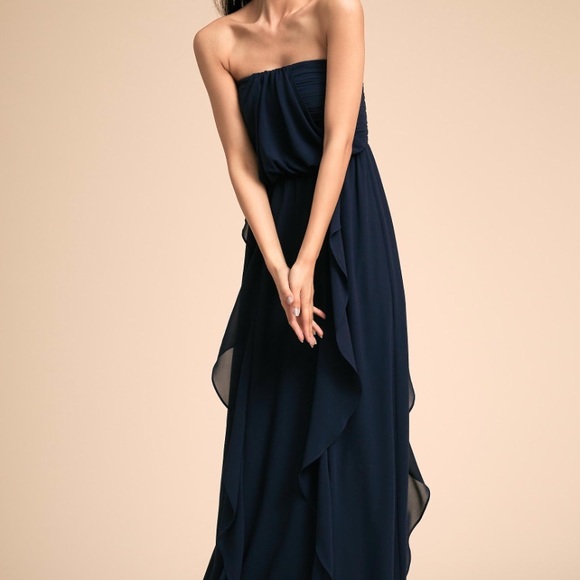 bhldn navy dress